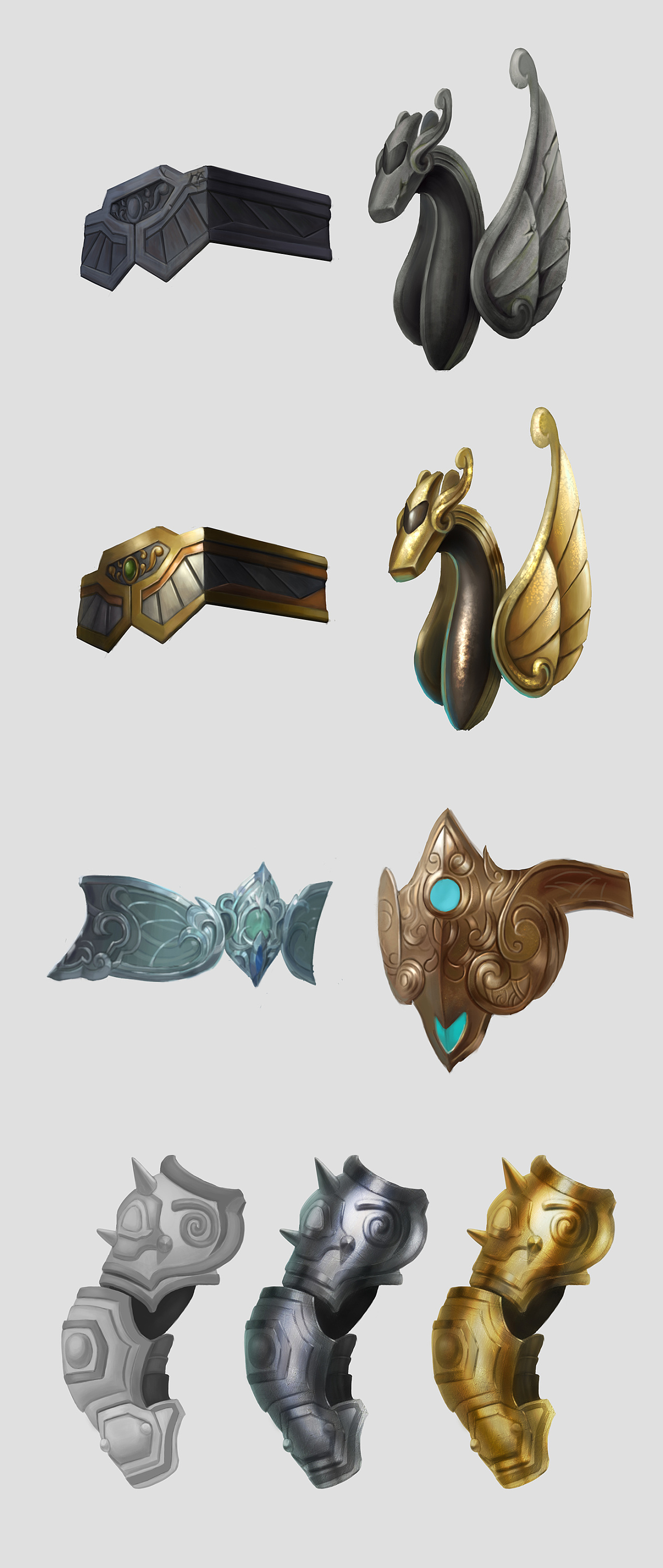 eyu日常插画 原画 场景 道具 ui 速涂