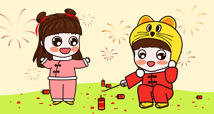 大娃二妞闹新春表情包——2020"鼠"不尽的收获