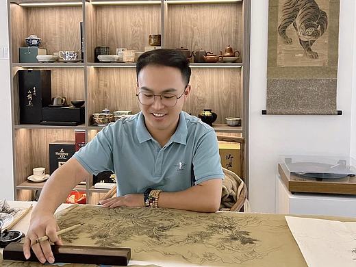 画家资春城山水画精品