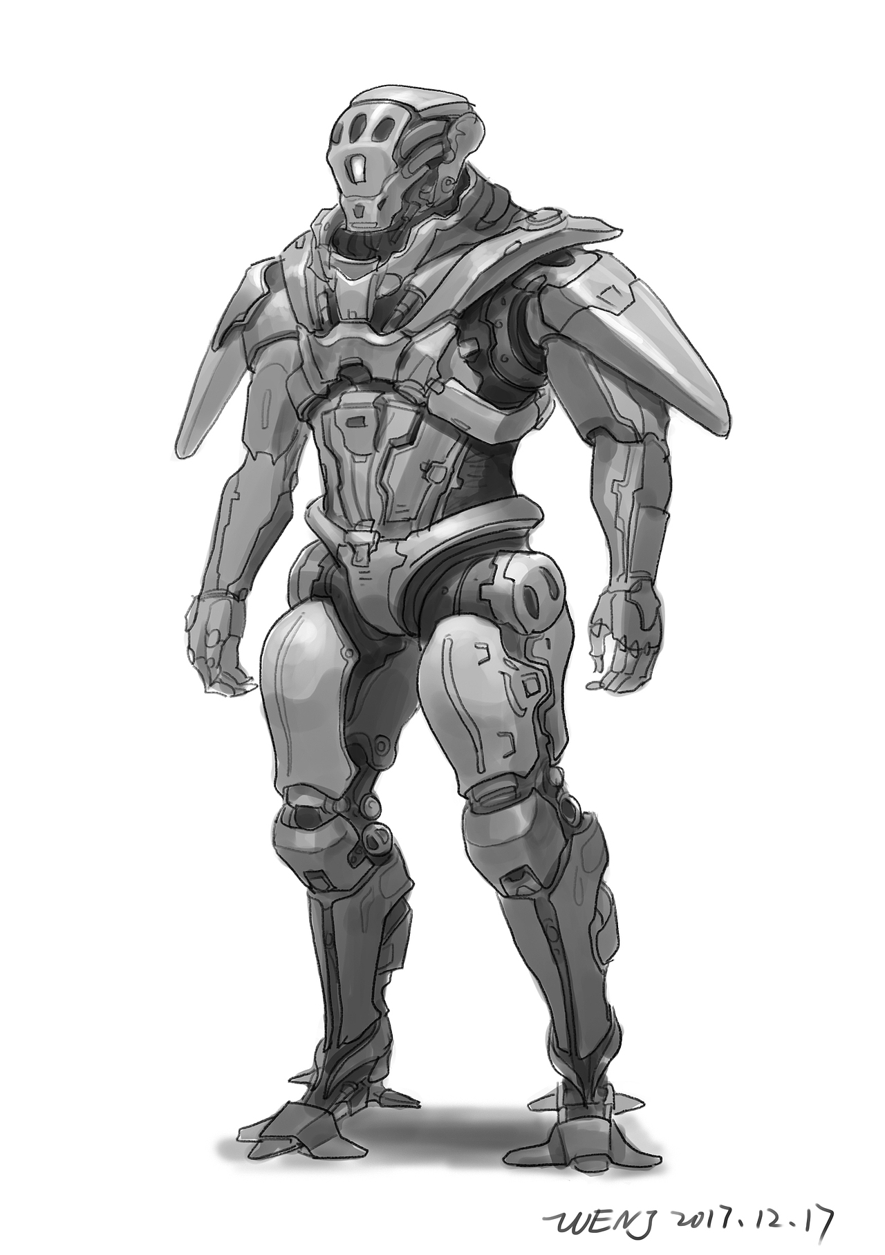 2017年秋冬速写草图和生活小记