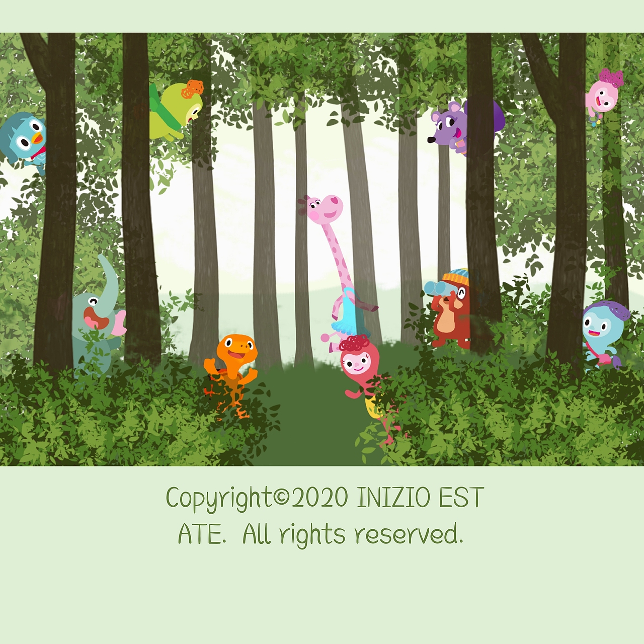 捉迷藏（图ZMjE0MzA4NTIw） - 商业插画 - 站酷设计师云朵INOZIOESTATE原创素材 - 站酷ZCOOL