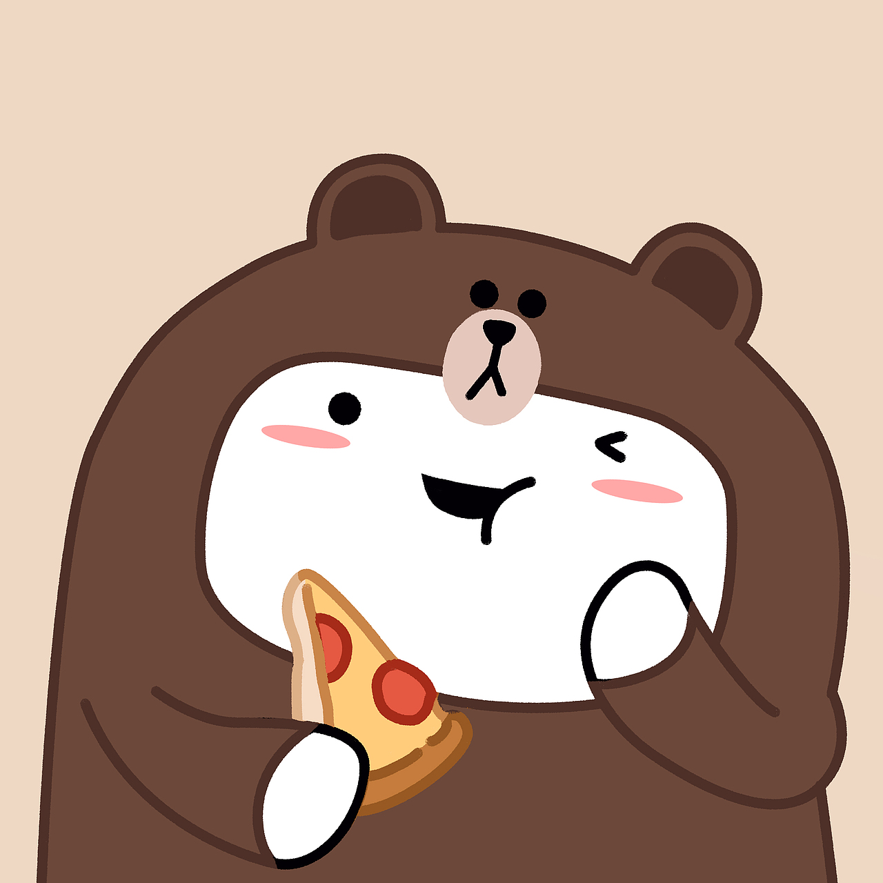 完美日记白胖子插画