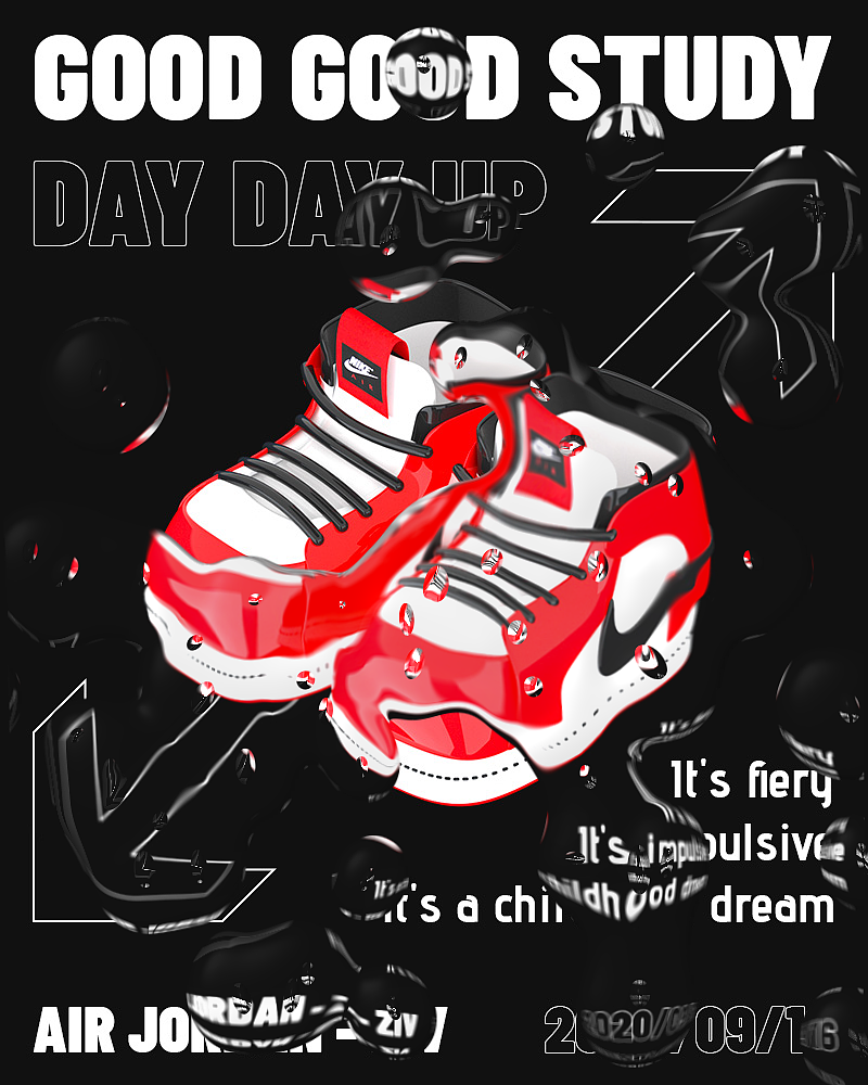NIKE（图ZMjM3MjA2MDU2） - 产品 - 站酷设计师秋水心原创素材 - 站酷ZCOOL