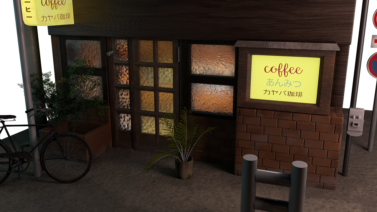 3D Modeling: Memory of Tokyo（图ZMjQxNjA3NjAw） - 场景 - 站酷设计师topsjulia原创素材 - 站酷ZCOOL