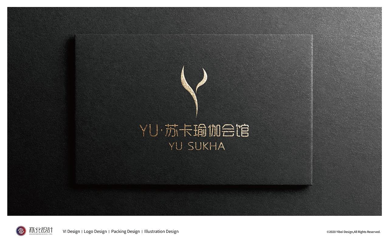 瑜伽教育logo设计提案