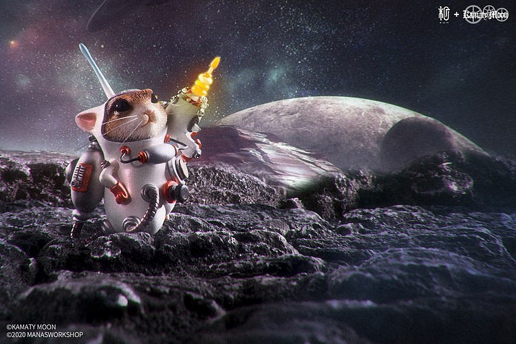 末那末匠丨镰田光司《Picoline Hum》太空游侠（图ZMTg4OTYwMzQw） - 手办/模玩 - 站酷设计师末那工作室原创素材 - 站酷ZCOOL