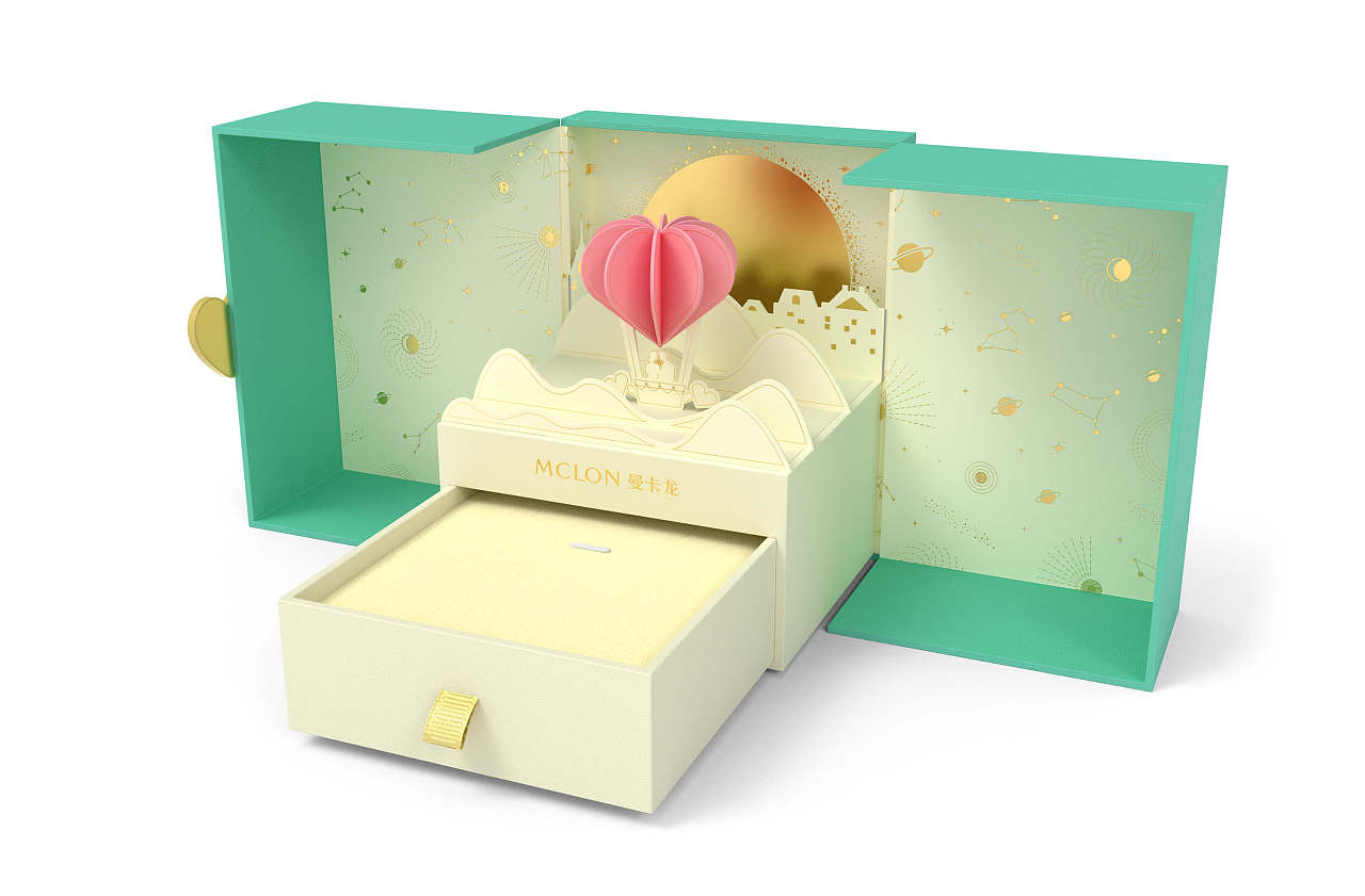 曼卡龙珠宝七夕礼盒|平面|包装|设计师why - 原创作品 - 站酷 (zcool)