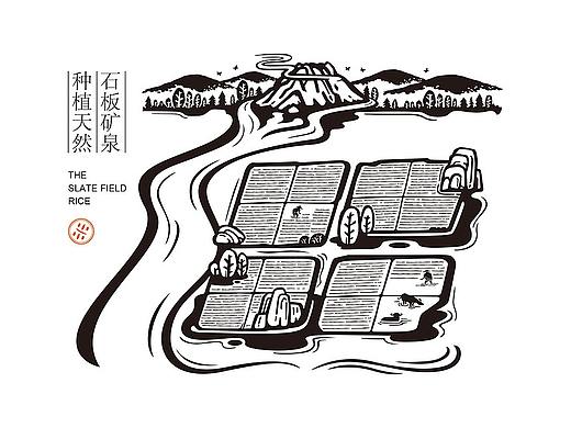 响水大米包装设计