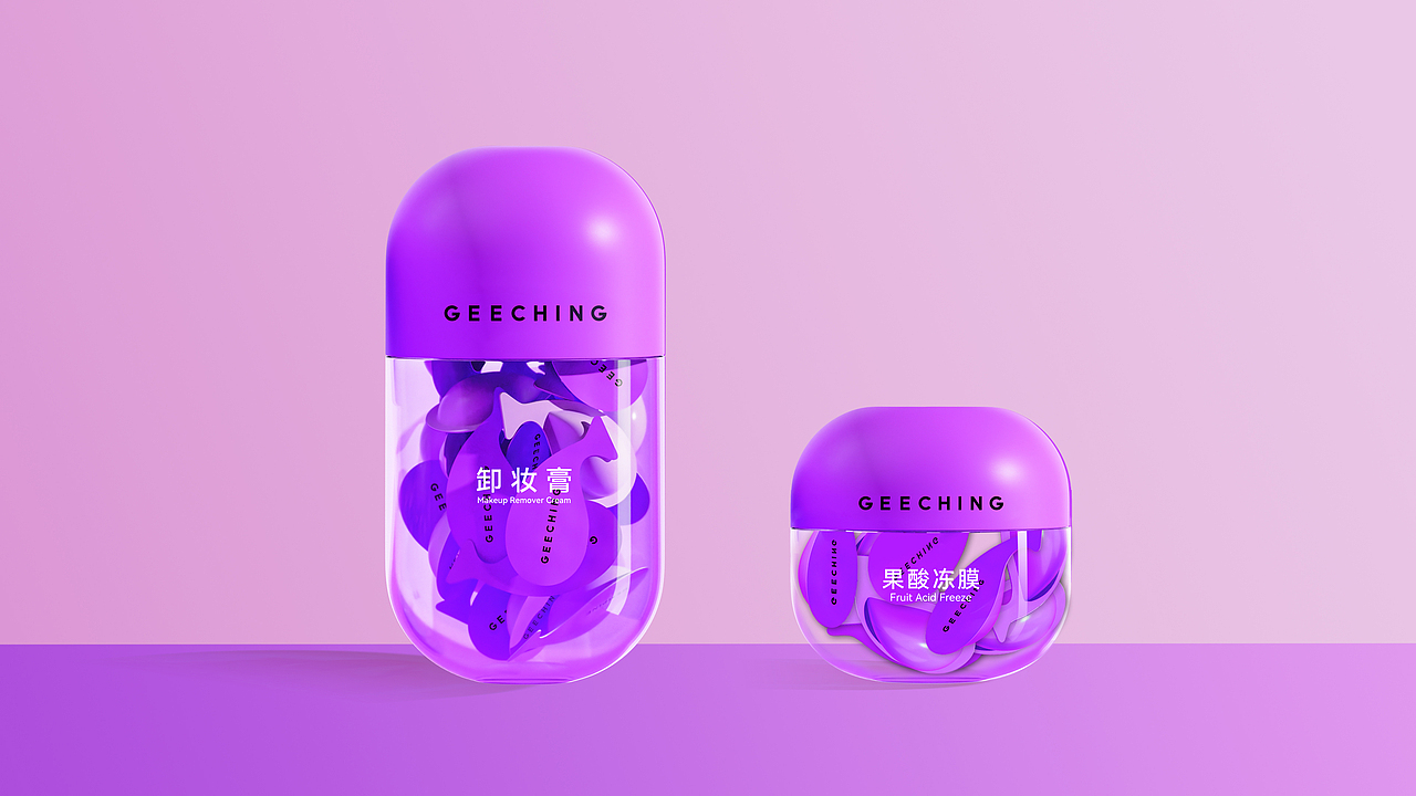 果酸冻膜 | 卸妆膏 | 护肤品包装设计 × 同道设计（图ZMjYwMzEzOTcy） - 包装 - 站酷设计师同道包装设计原创素材 - 站酷ZCOOL