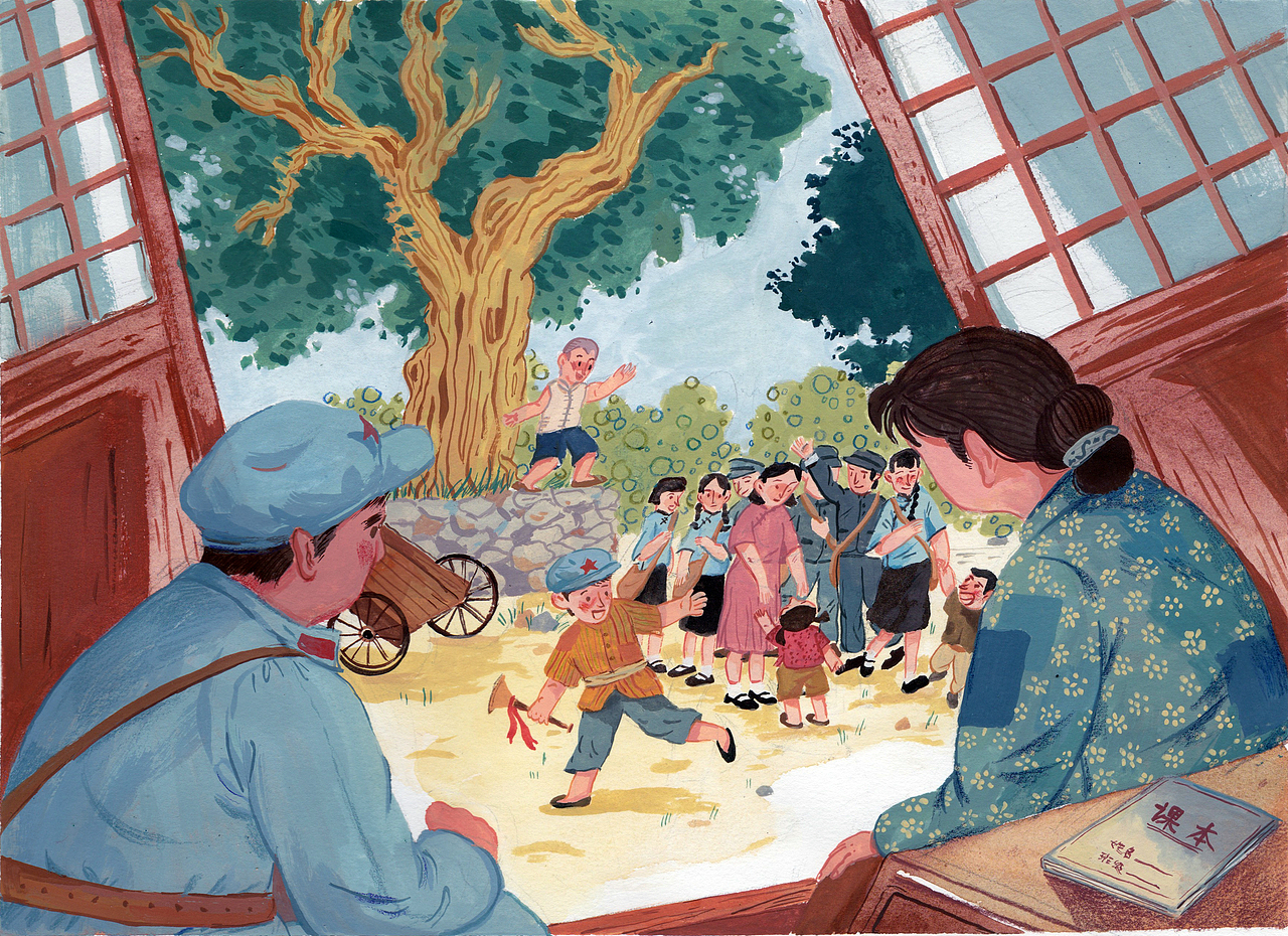 儿童文学杂志插图