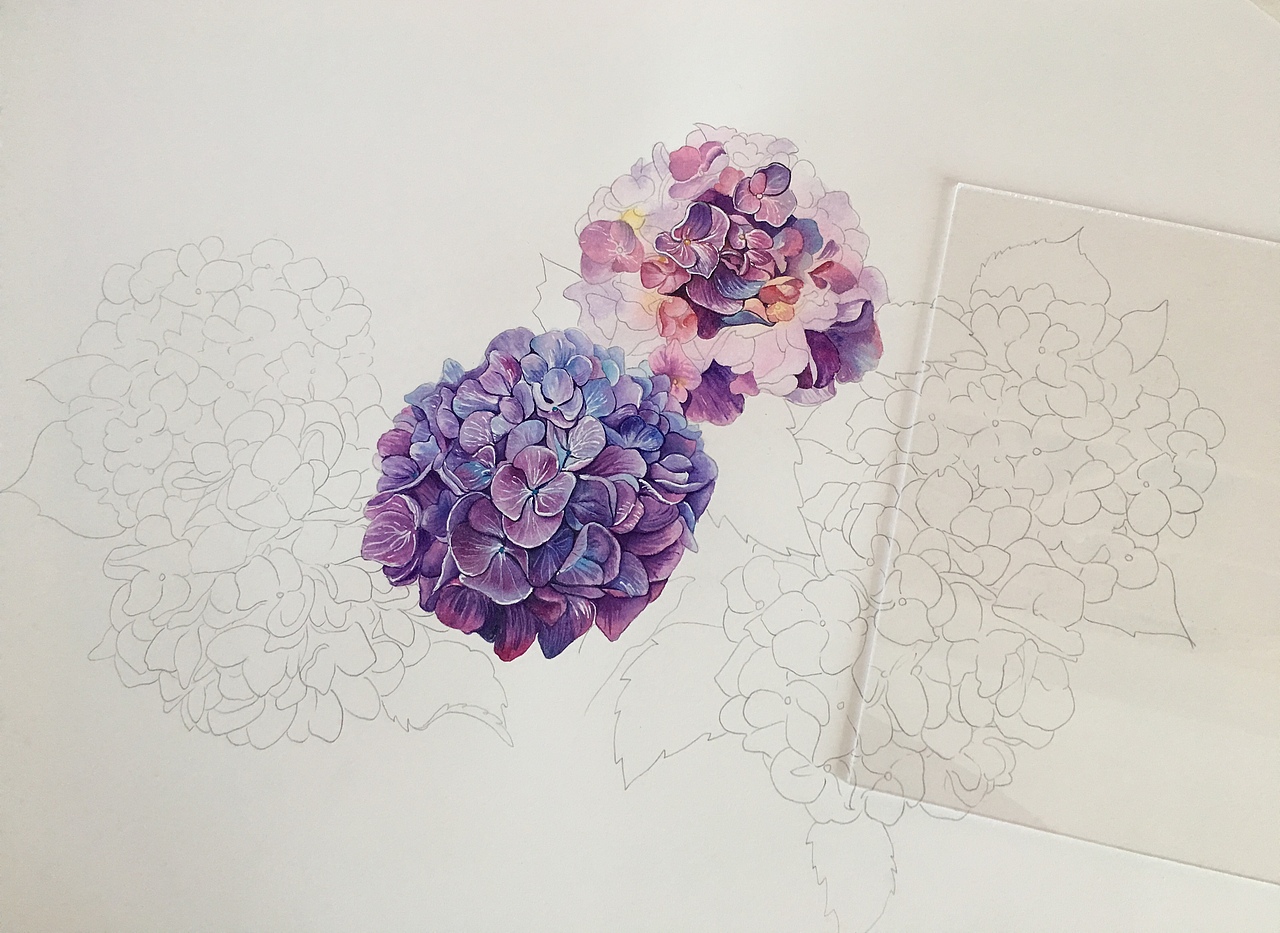 无尽夏（图ZMTIzNTA3NDM2） - 绘画 - 站酷设计师云屿wyj原创素材 - 站酷ZCOOL