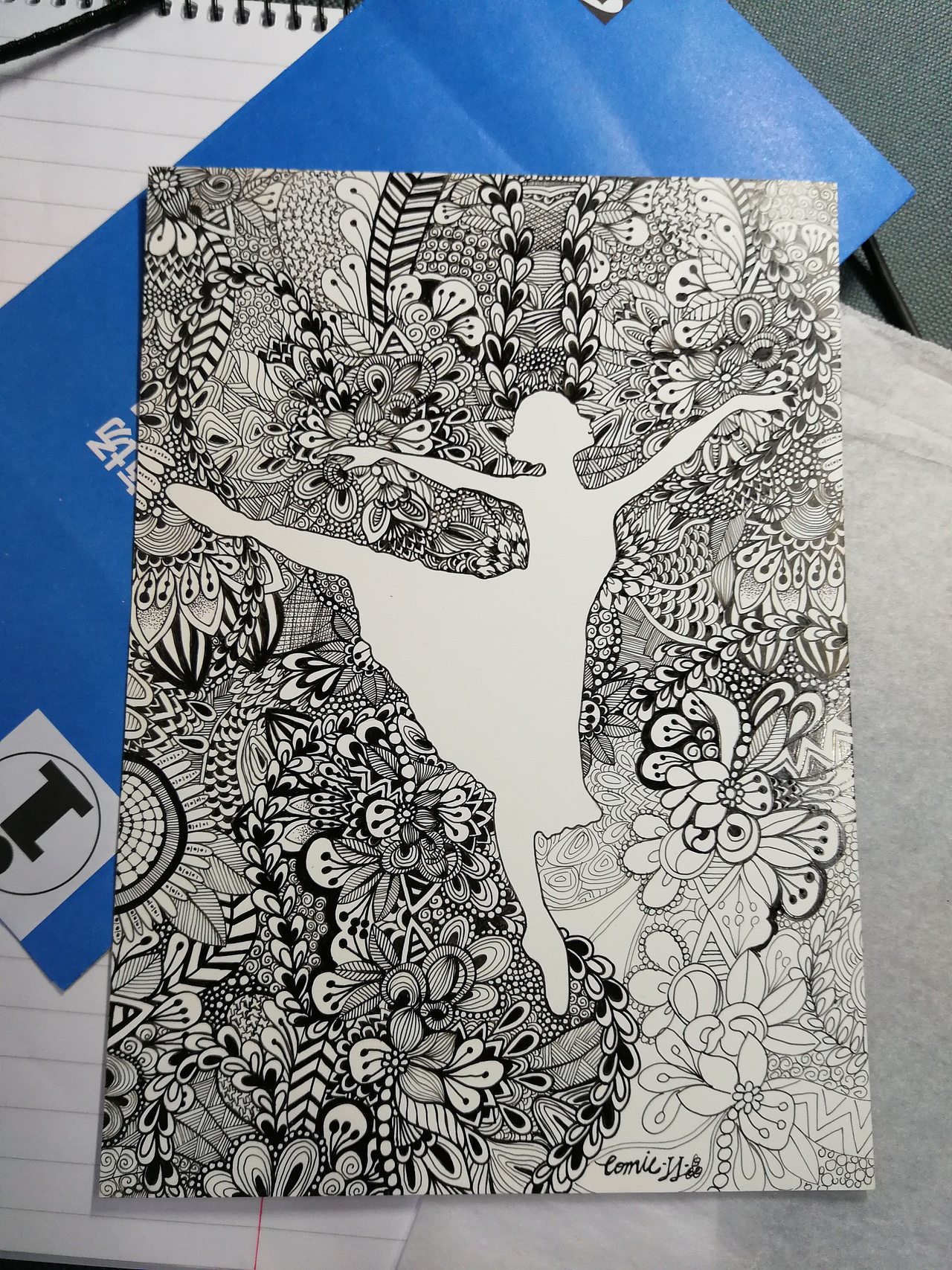 缠绕涂鸦画（图ZMTEwODc2NTg4） - 新锐潮流插画 - 站酷设计师飞天诸事晶原创素材 - 站酷ZCOOL