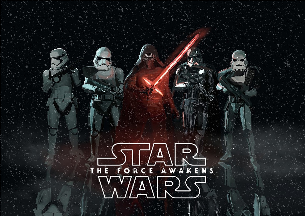 【手绘】【星球大战】STAR WARS第一秩序（图ZMjczNzIyMDA4） - 商业插画 - 站酷设计师Bigbig宝原创素材 - 站酷ZCOOL