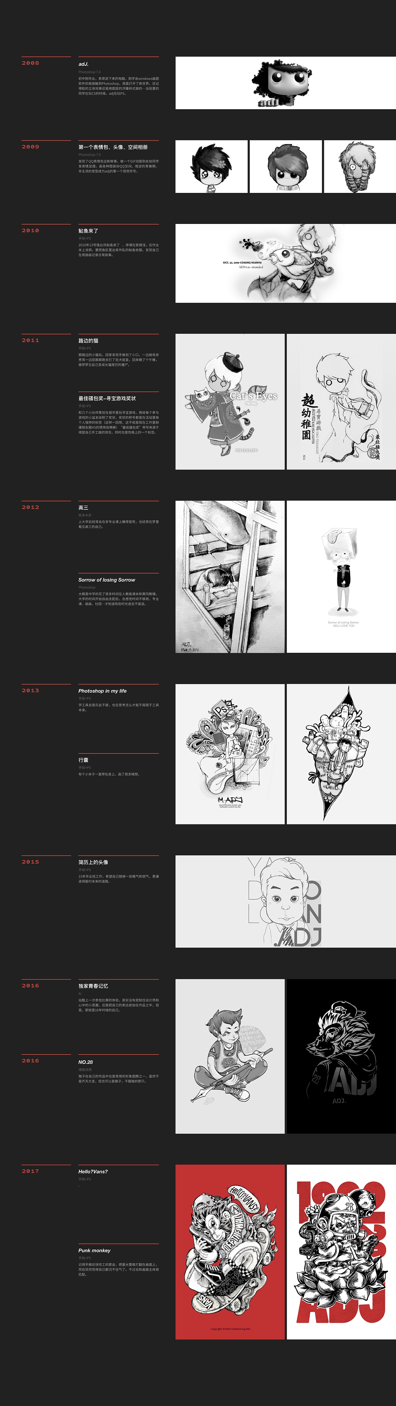 【ADJ进化史】有没有什么事可以让你乐此不疲无限循环