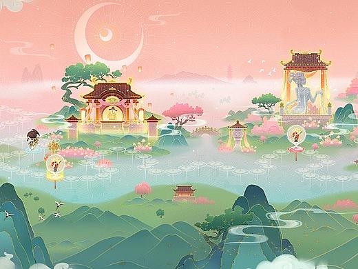 轩辕剑抽奖玩法界面设计