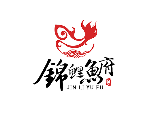 锦鲤鱼府logo