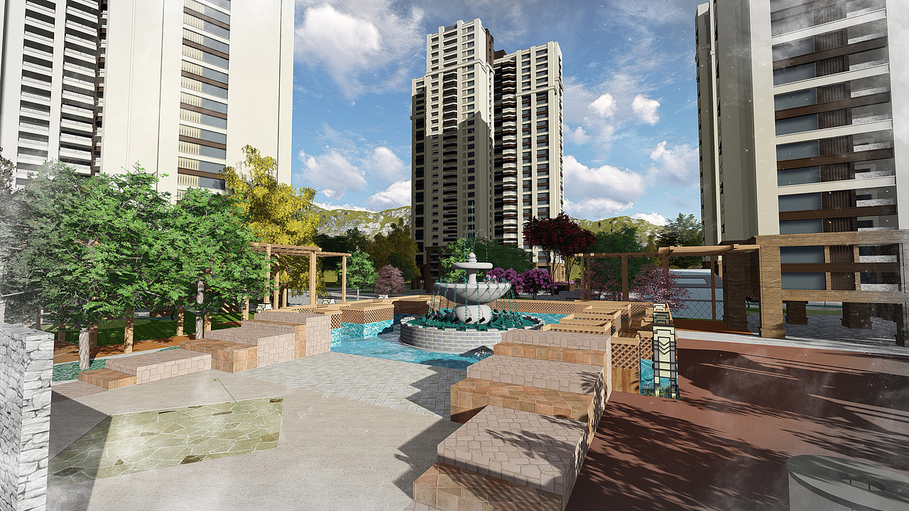 景观作业（图ZMTQ1ODcwOTI0） - 景观设计 - 站酷设计师宇杰Design原创素材 - 站酷ZCOOL