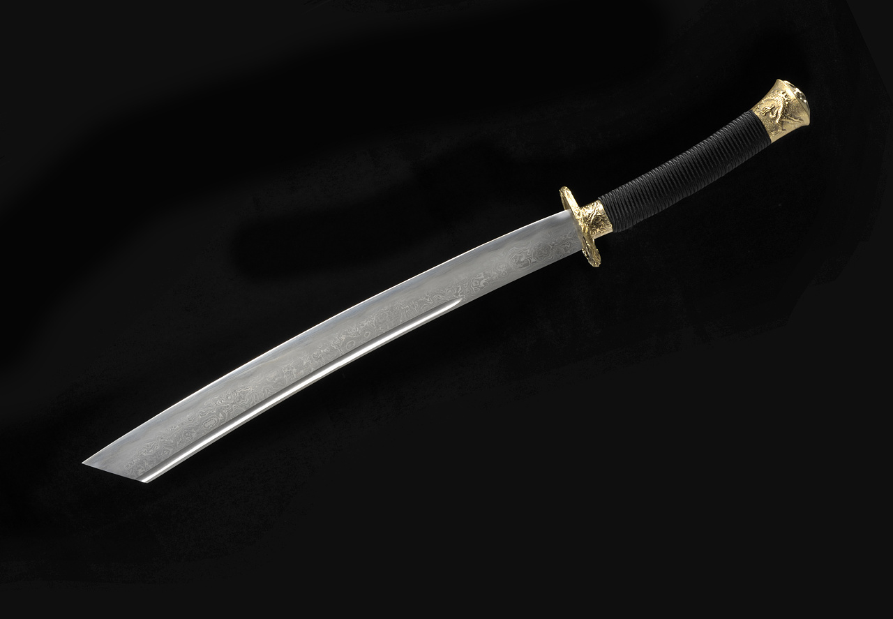 康熙砍刀 - 实用刀剑 - 中国刀剑 - 产品分类 - 喧哗上等刀剑堂