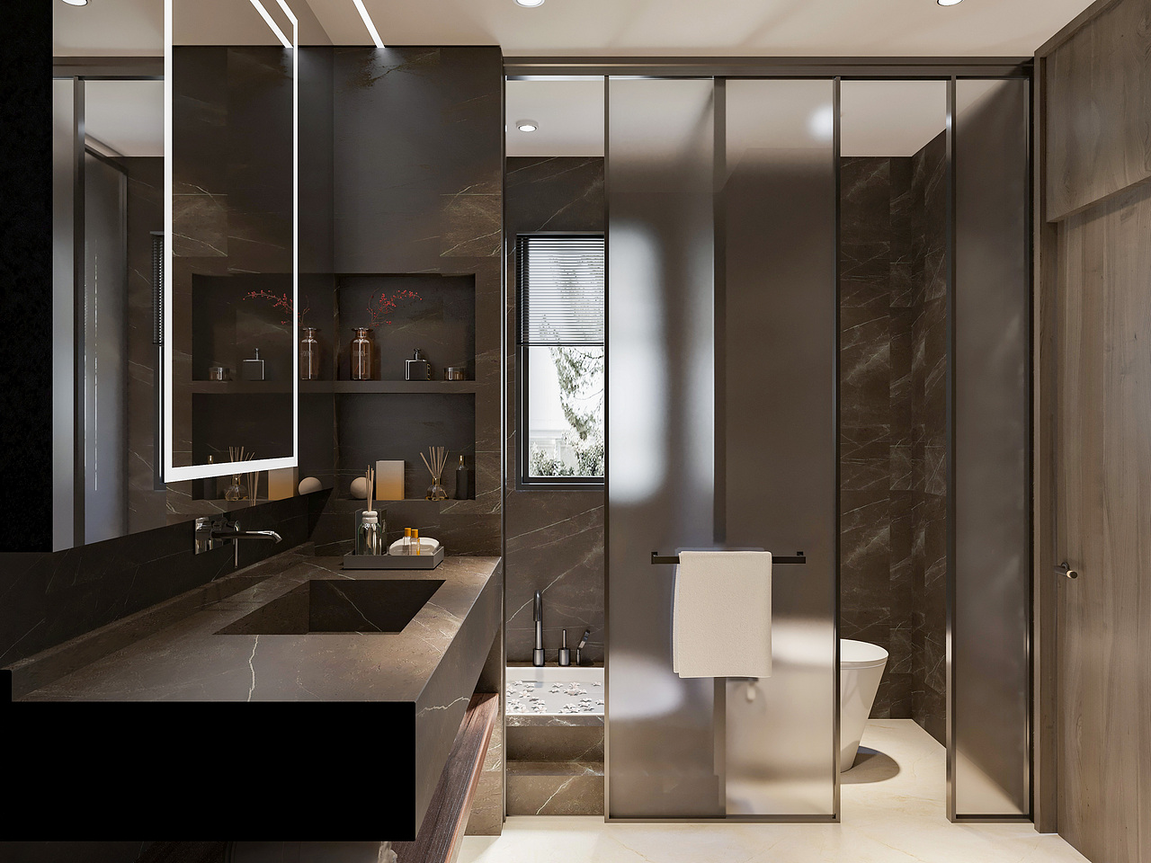 现代极简家装一套