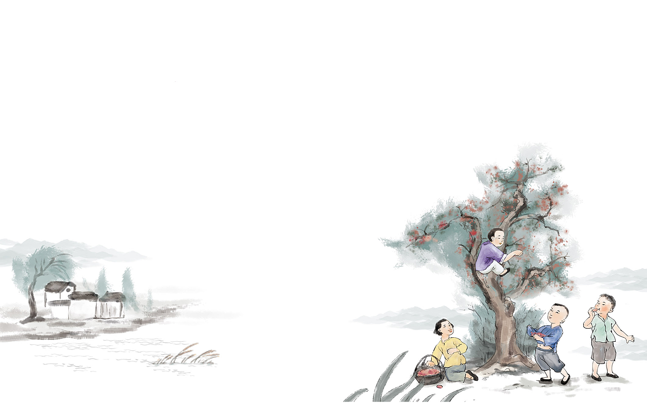 沾化冬枣包装商业插画中国风水墨（图ZMTExNzgzMTQ4） - 包装 - 站酷设计师君上大人原创素材 - 站酷ZCOOL