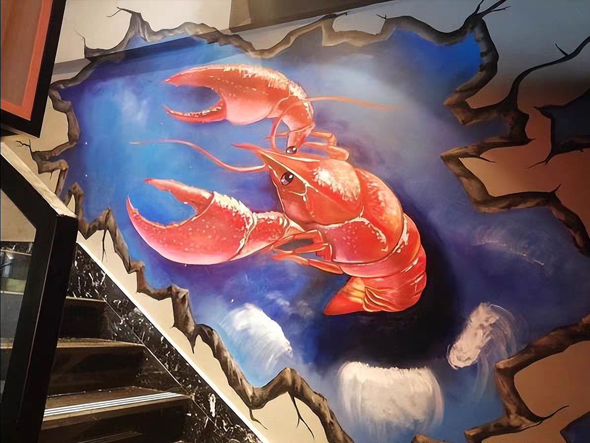 大同墙绘#大同彩绘#大同手绘墙画#大同墙体彩绘#涂鸦