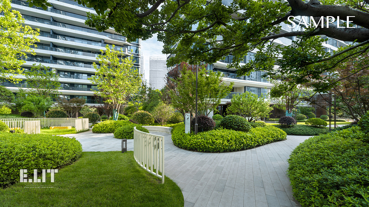 E.LIT拍摄 | 地产景观-杭州-阳光城（图ZMjY3NjYzNTY0） - 环境/建筑摄影 - 站酷设计师ELIT建筑影像原创素材 - 站酷ZCOOL