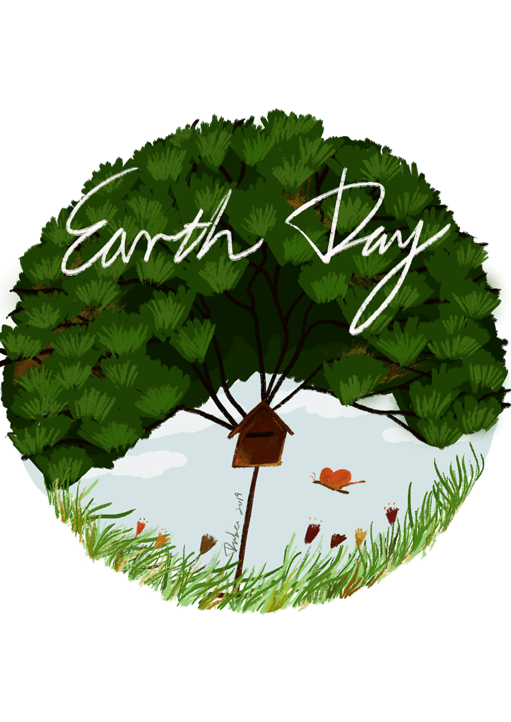 地球日（图ZMTU2NDIxMzYw） - 商业插画 - 站酷设计师贝心插画原创素材 - 站酷ZCOOL