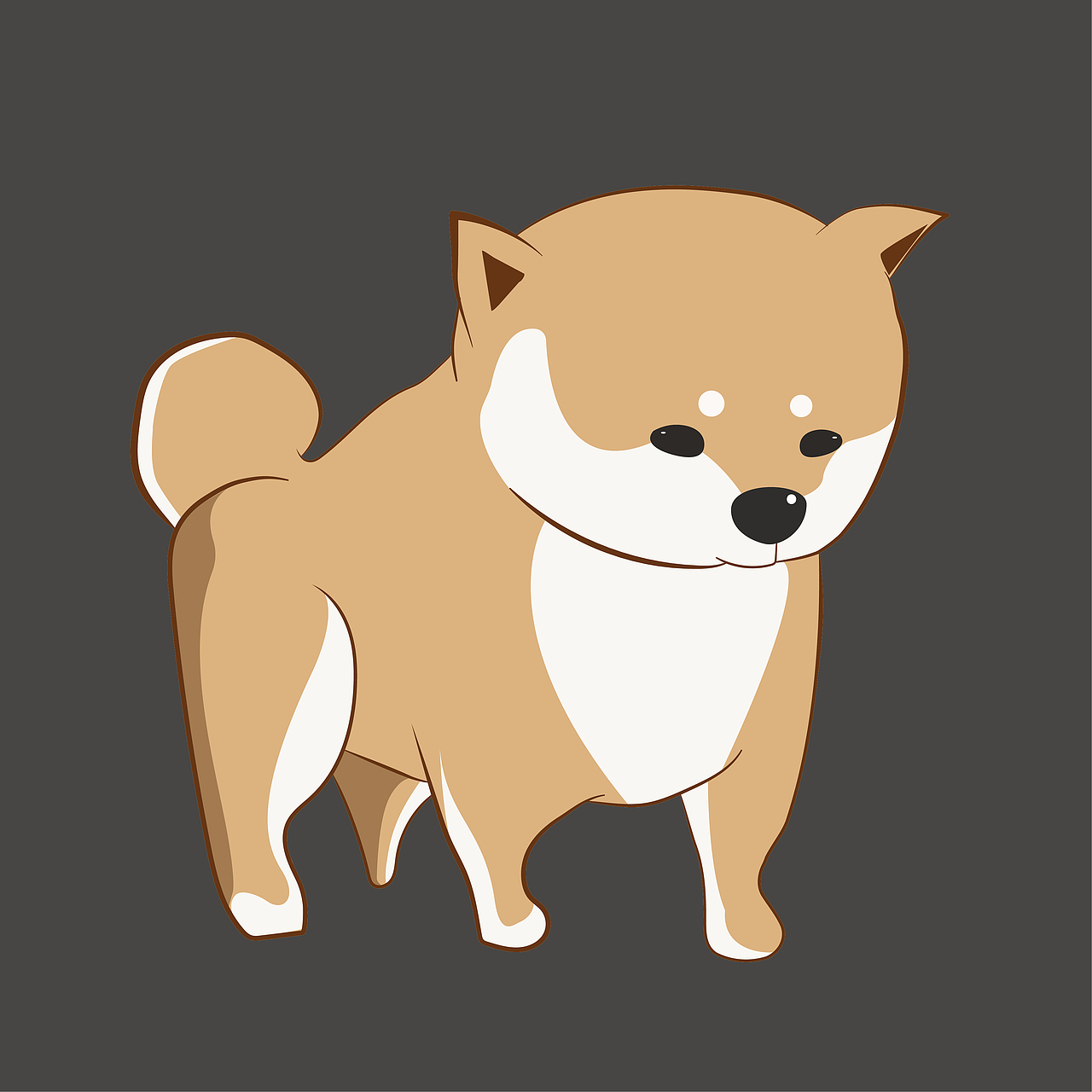 小柴犬（图ZMjc1NzI2NjY0） - 绘本 - 站酷设计师稻雨原创素材 - 站酷ZCOOL