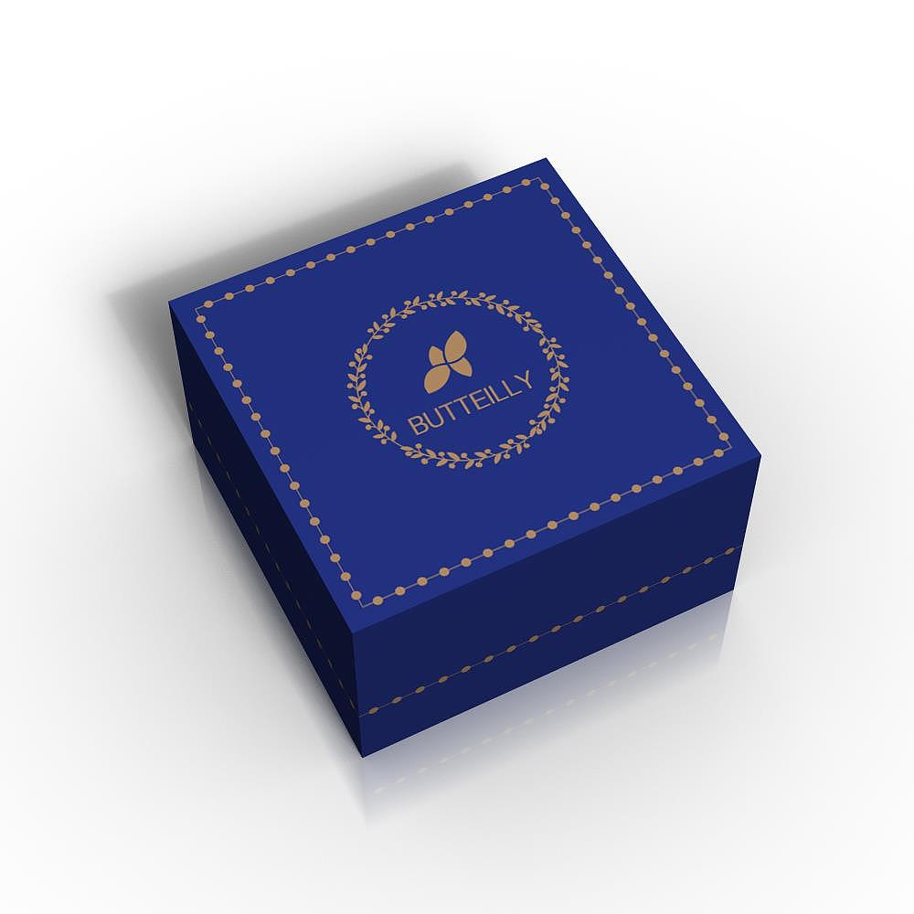 butteilly珠宝包装盒和手提袋设计