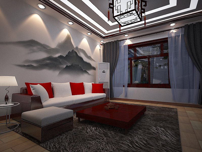 新中式（图ZOTU4OTEwNDg=） - 场景 - 站酷设计师YZxueCa原创素材 - 站酷ZCOOL