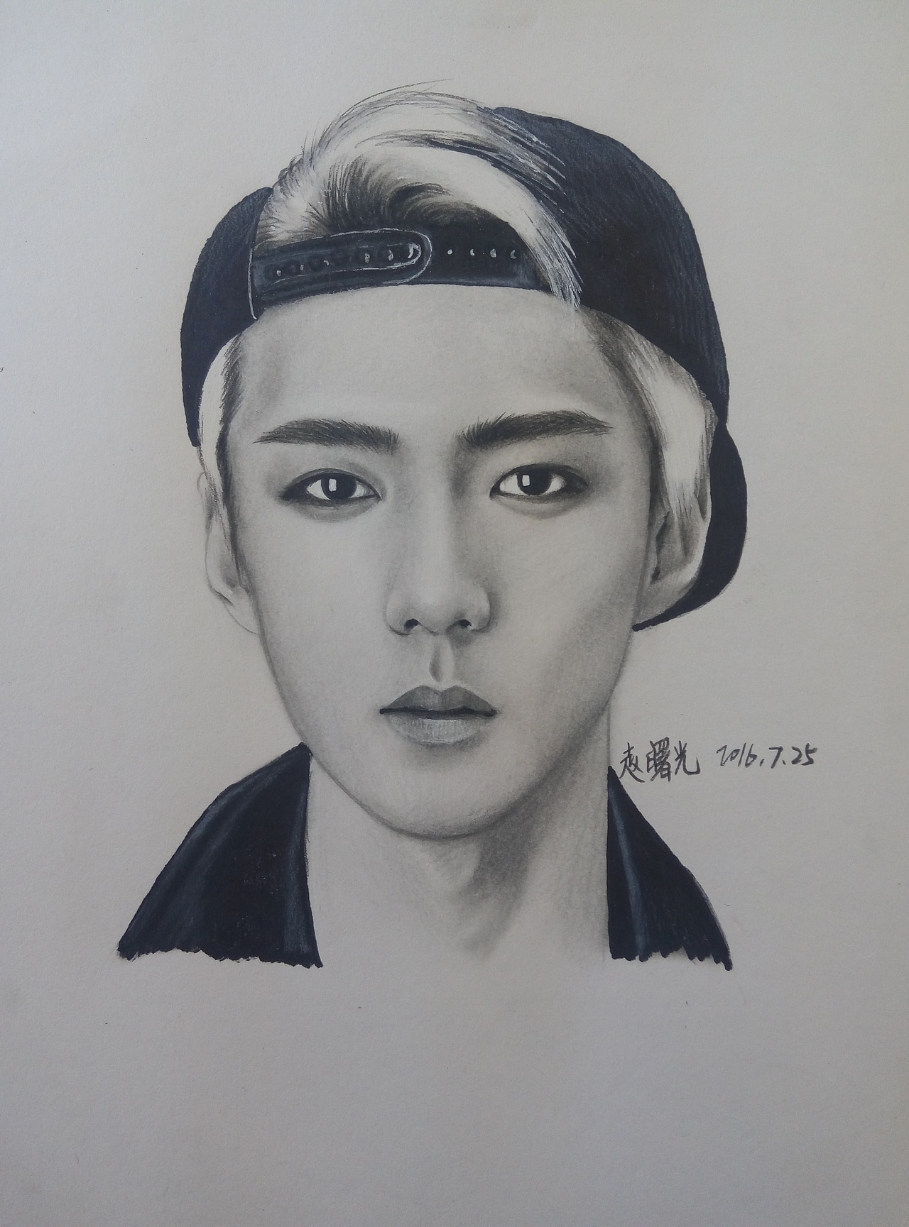 exo吴世勋焦作/插画师/7年前/1793浏览曙光的画