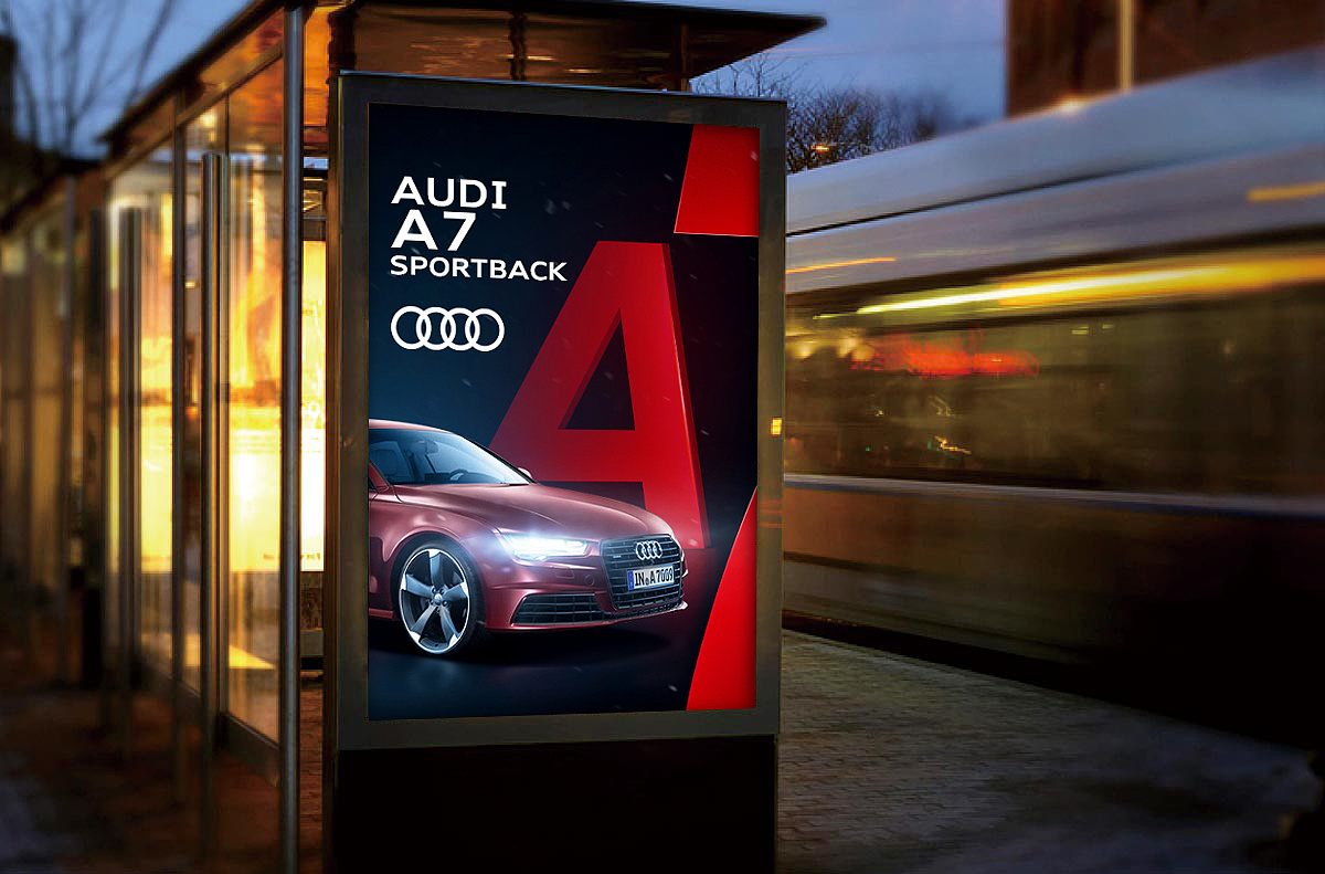 audi a7 用线条打破设计的界限