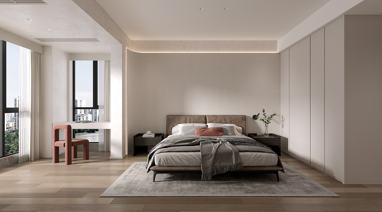 温州vike表现《现代小户型套房》|空间|家装设计|william威哥 - 原创