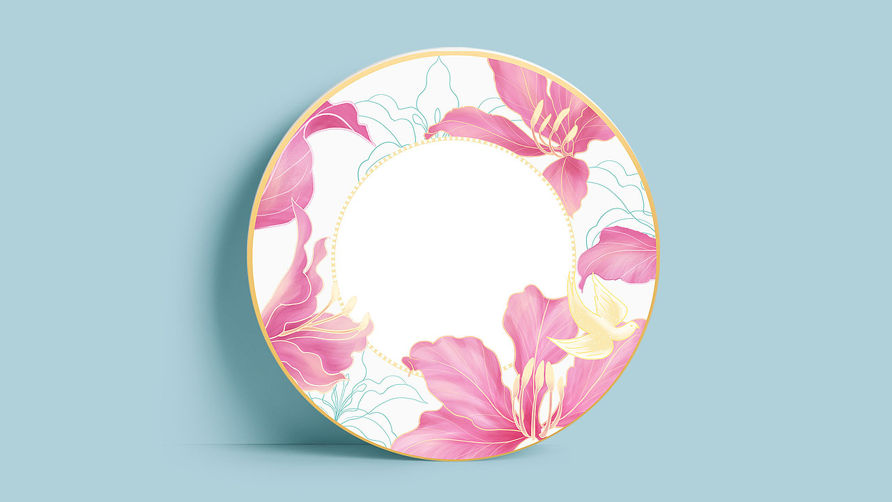 餐具纹饰设计|花纹图案|文创设计（图ZMTk0MzEwMDA4） - 其他 - 站酷设计师Veins纹理灵感原创素材 - 站酷ZCOOL