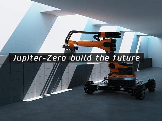 Jupiter-Zero机械臂 机器人 工程建筑 工业 c4d octane