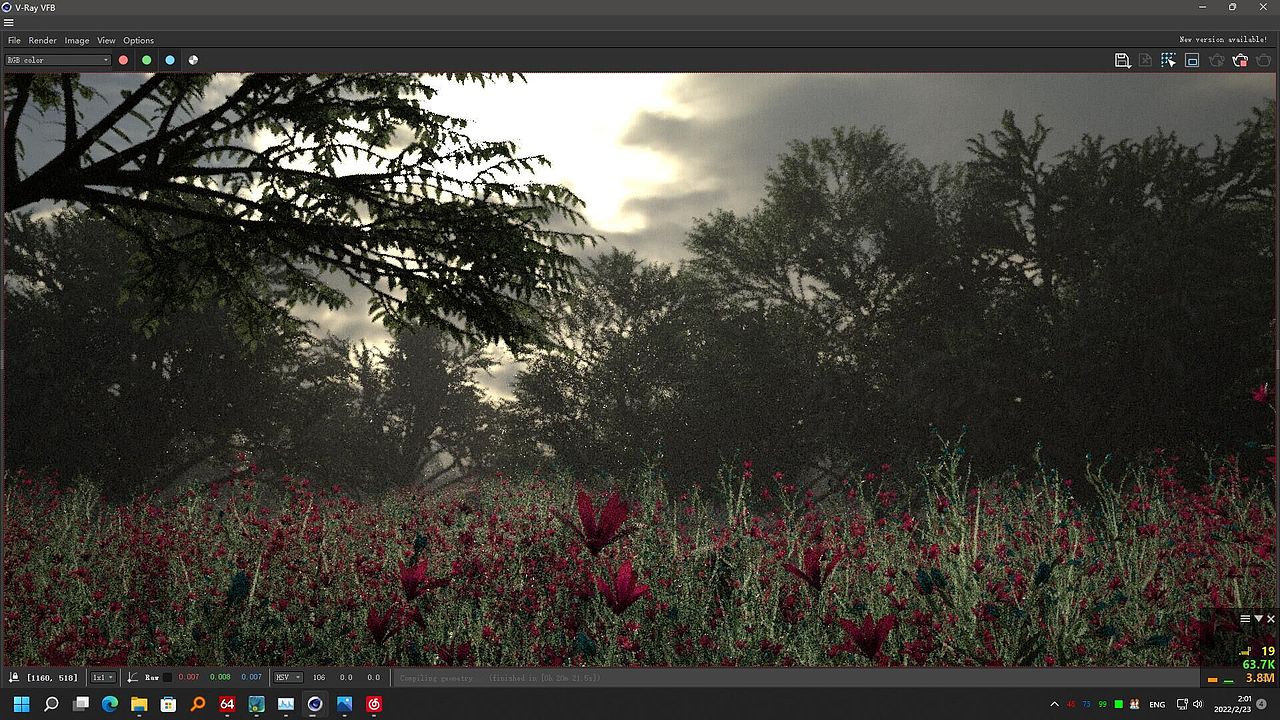 学了两天vray做的森林渲染（图ZMjg5OTU2ODg0） - 其他影视 - 站酷设计师kspstar原创素材 - 站酷ZCOOL