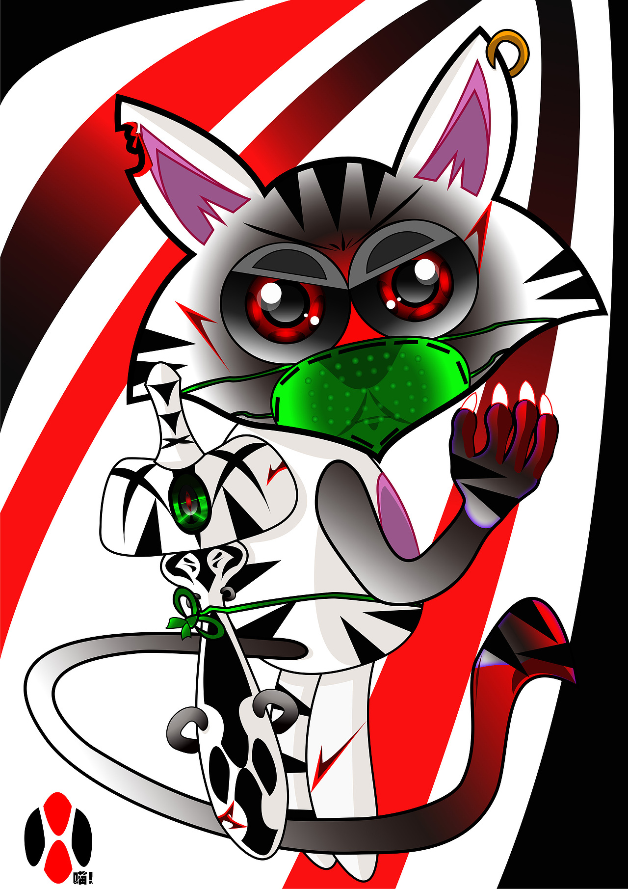 AI小插画（图ZMjAzNTc3ODQ=） - 创作习作 - 站酷设计师月华梦魇原创素材 - 站酷ZCOOL