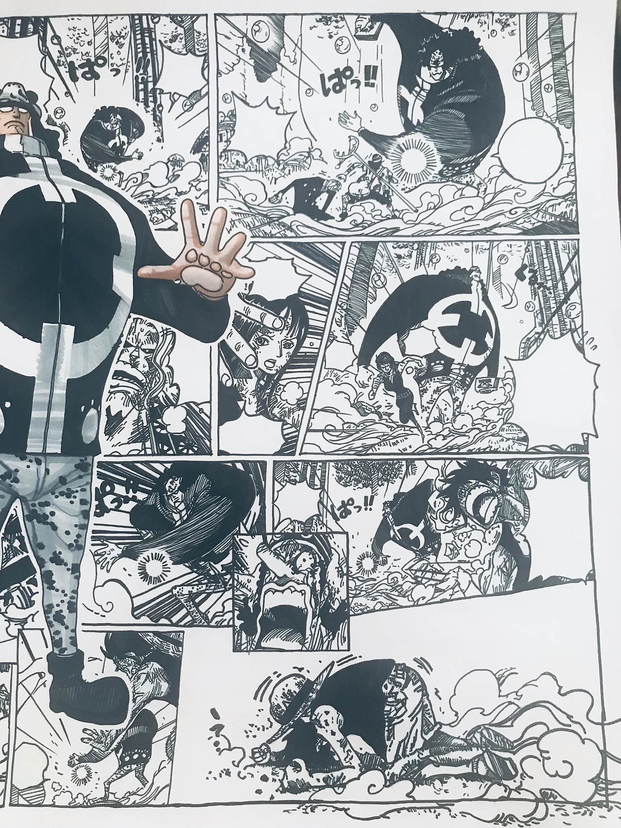 海贼王临摹系列-JＧM0129（图ZMTM5NzYyOTY0） - 动画片 - 站酷设计师迈克尔老金原创素材 - 站酷ZCOOL