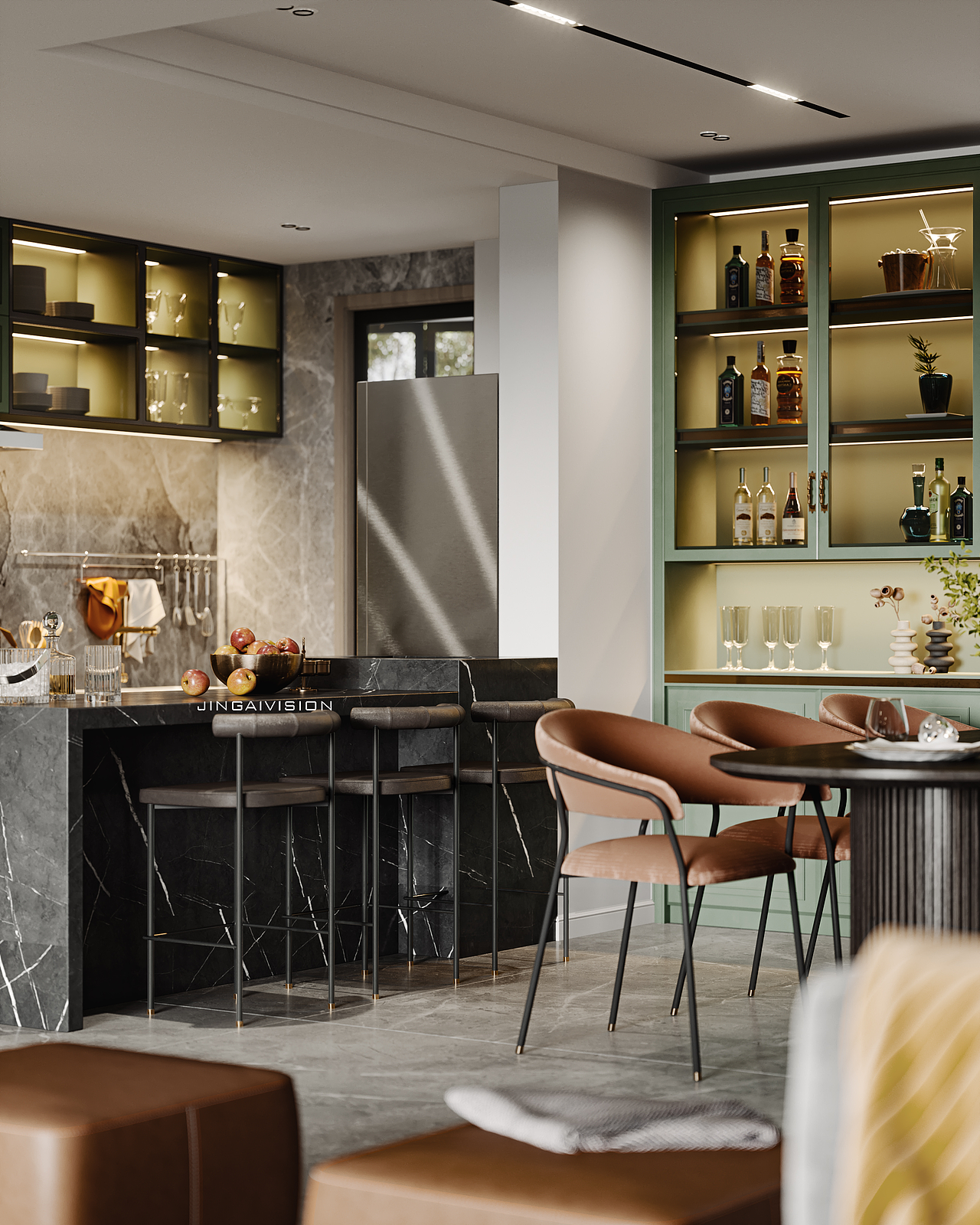 现代·法式风情（图ZMjE1NzE4MDY4） - 家装设计 - 站酷设计师M丶先森原创素材 - 站酷ZCOOL