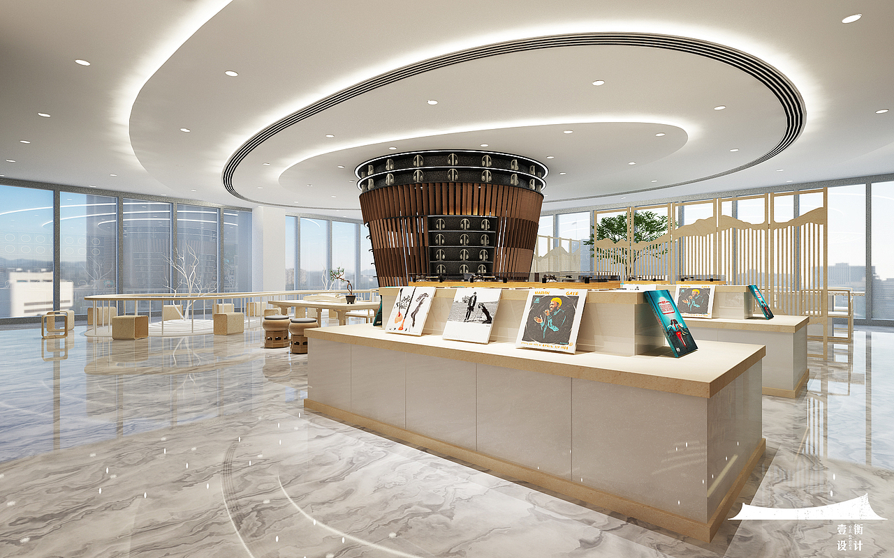 壹衡空间设计 | 黑胶唱片体验馆