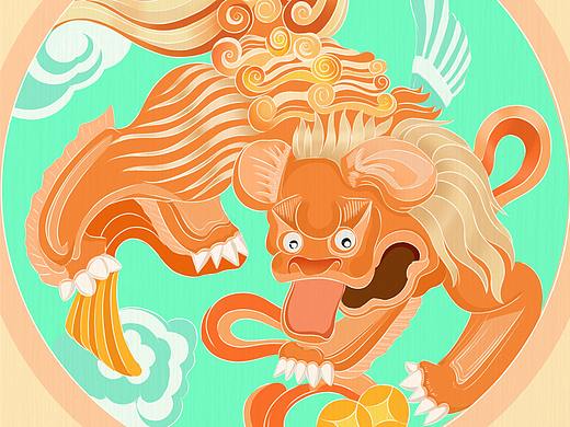 三只獅子呀（個人主頁-ZNTQwNTI1OTY=） - 圖案 - 站酷設計師弗弗弗弗弗蘭奇原創(chuàng)素材 - 站酷ZCOOL