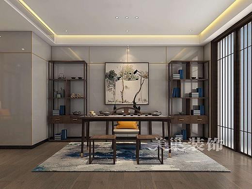 郑州三世同堂180平新中式风装修，精致素雅的新家设计