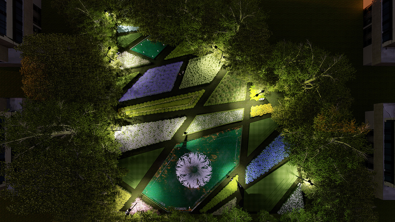 《植物拼图世界》 植物造景方案设计 1000平米规划设计（图ZMTM5NTk5MjQw） - 景观设计 - 站酷设计师他整夜在写信原创素材 - 站酷ZCOOL