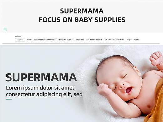 亞馬遜品牌旗艦店-母嬰類（個人主頁-ZNTcwNDMzMzI=） - 電商 - 站酷設(shè)計師持續(xù)擺爛的小宮原創(chuàng)素材 - 站酷ZCOOL