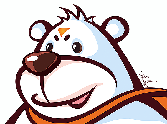 为康师傅冰红茶品牌 设定的卡通吉祥物