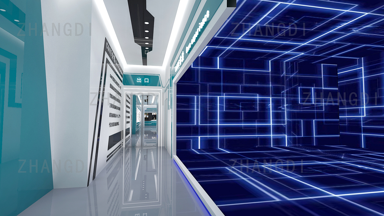 企业展厅4（图ZMTY5OTcwMzM2） - 建筑/空间 - 站酷设计师展厅设计师ZD原创素材 - 站酷ZCOOL