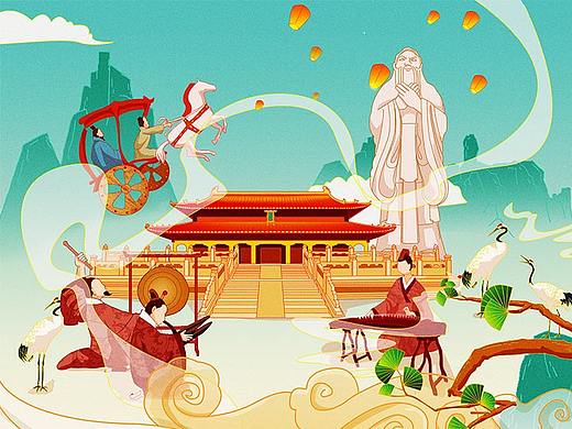 中国风插画