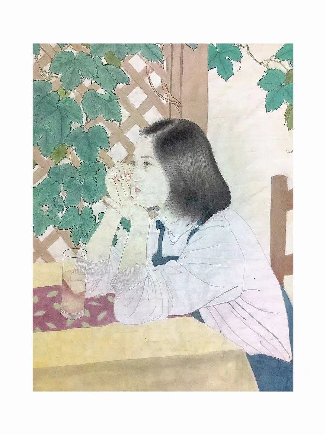 写意人物 临摹