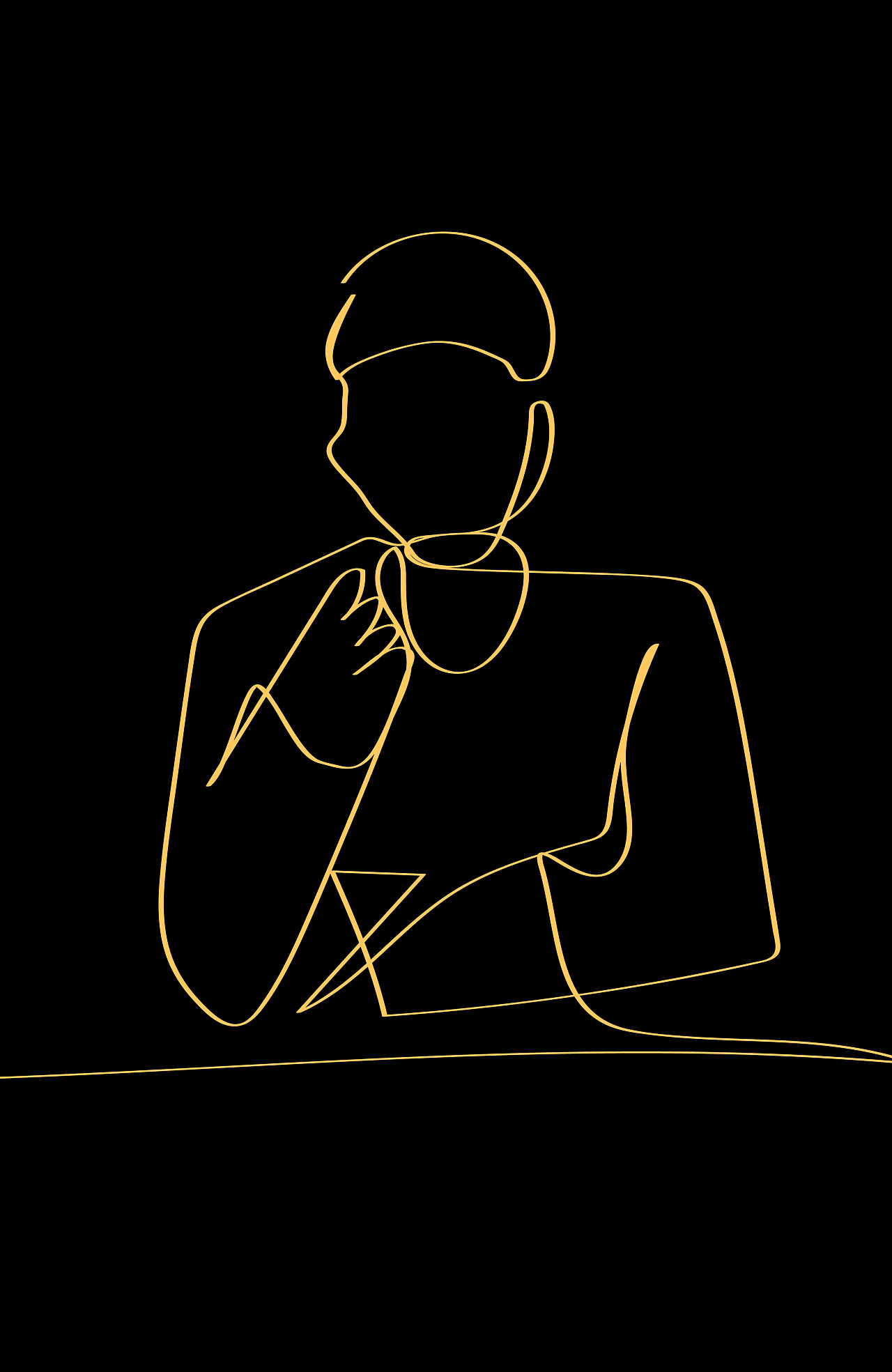 一些人物线条画|插画|艺术插画|好柿发生_原创作品-站酷zcool