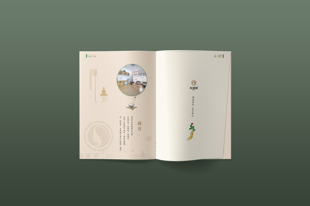 头发养护产品画册